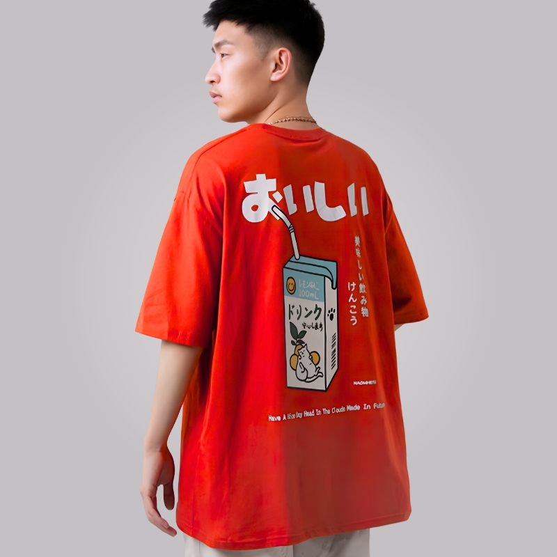 t-shirt, oversized t-shirt, söt tryckt t-shirt